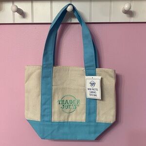Trader Joe’s 2026 Mini Blue Tote Bag
